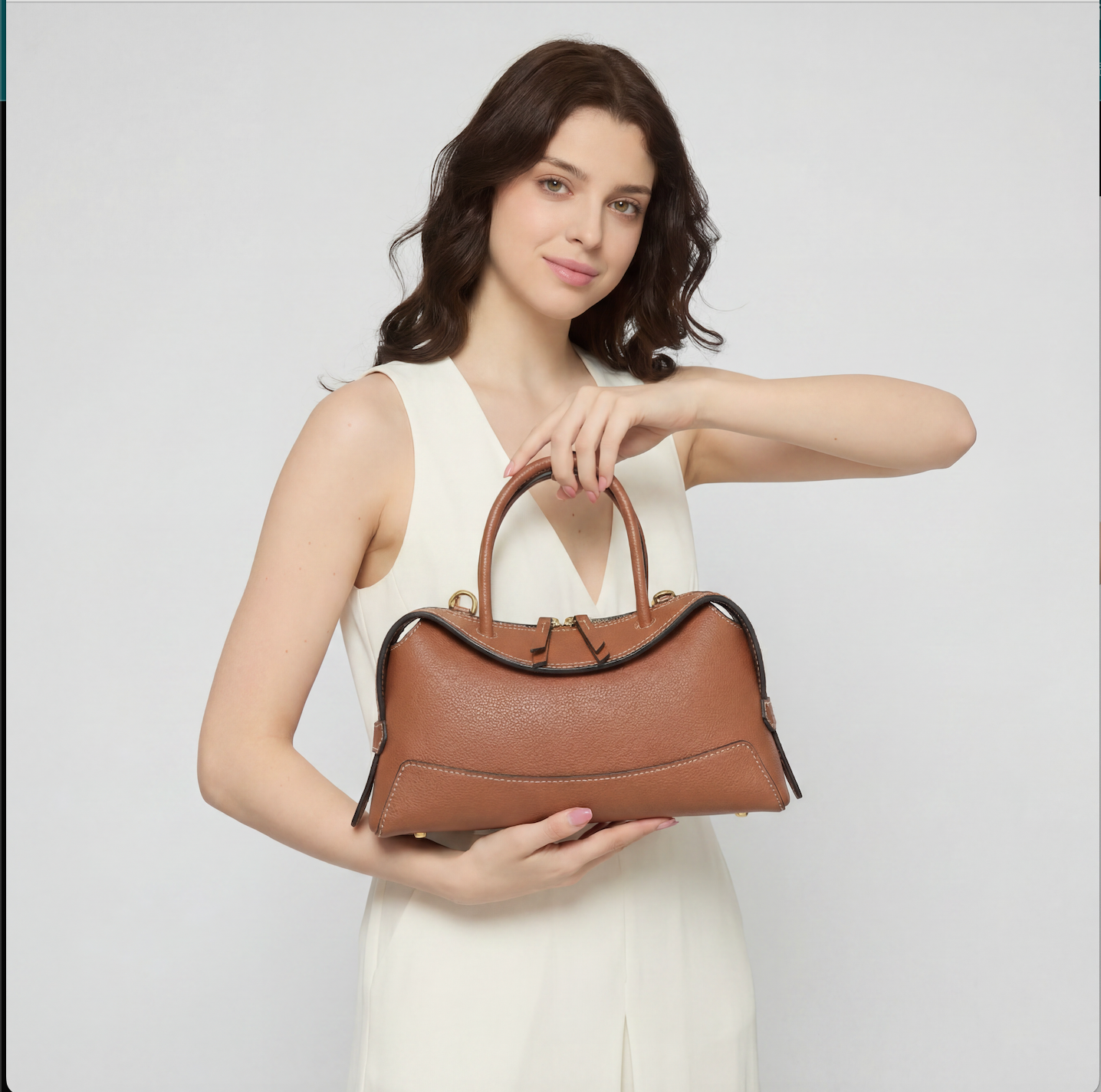 Curve Mini Boston Bag